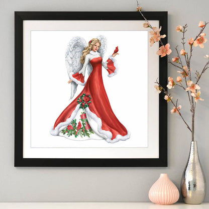 Dress Angel - Full Round Drill Diamond Painting 40*40CM