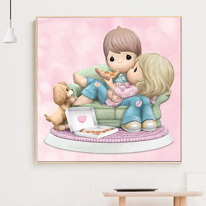 Doll - Full Round Drill Diamond Painting 40*40CM