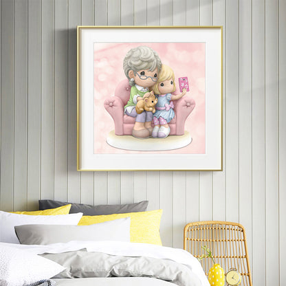 Doll - Full Round Drill Diamond Painting 40*40CM