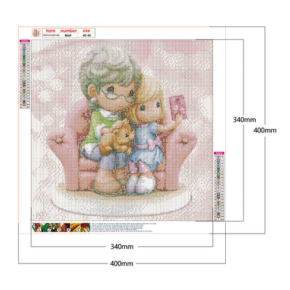 Doll - Full Round Drill Diamond Painting 40*40CM