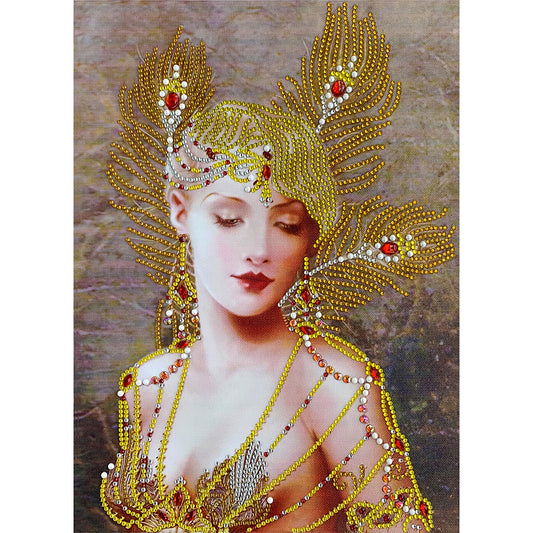 Beauty - Special Shaped Drill Diamond Paintng 30*40CM