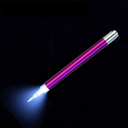 Battery Powered Lighted Point Drill Pen Diamond Painting DIY Tools (Purple)