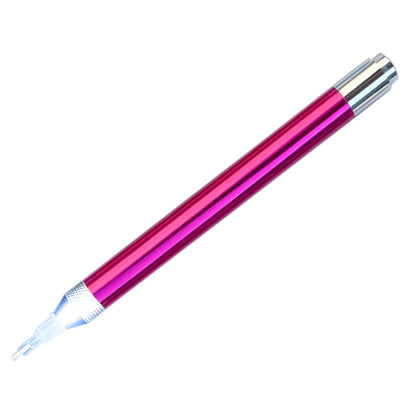 Battery Powered Lighted Point Drill Pen Diamond Painting DIY Tools (Rose)