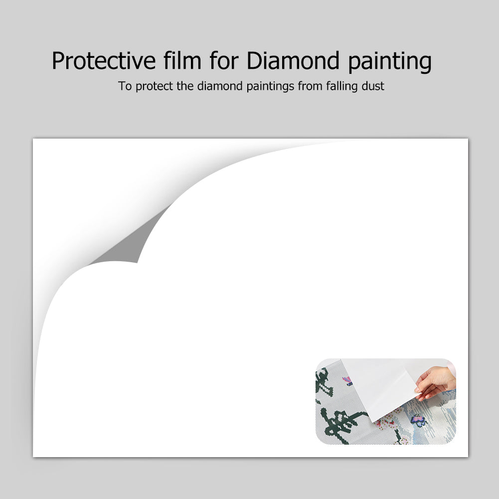 5pcs Release Paper Replacement Anti-Dirty DIY Diamond Painting Cover (A4)