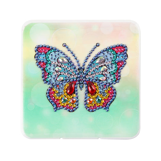 Diamond Painting Craft Mask Storage Box Decorative Case (WX008 Butterfly)
