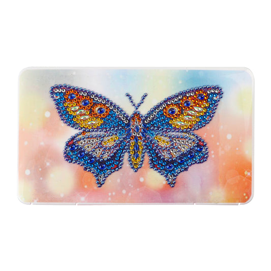 Part Drill Diamond Painting Craft Mask Decorative Box (WX011 Butterfly)