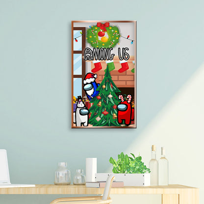 Cartoon Christmas - Full Round Drill Diamond Painting 40*80CM