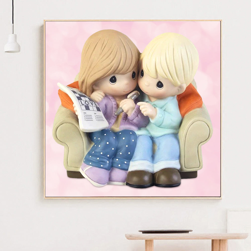 Precious Moments - Full Round Drill Diamond Painting 40*40CM