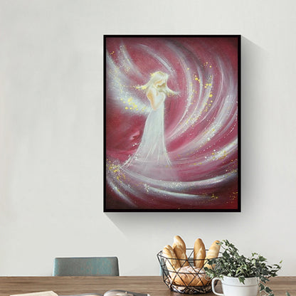 Angel Girl - Full Round Drill Diamond Painting 30*40CM