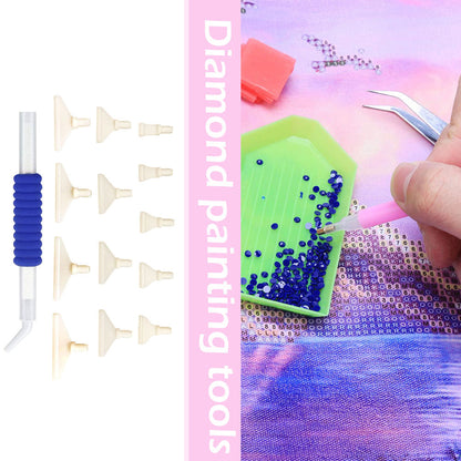 5D DIY Diamond Painting Multi Head Point Drill Pen Rhinestones Craft Tools