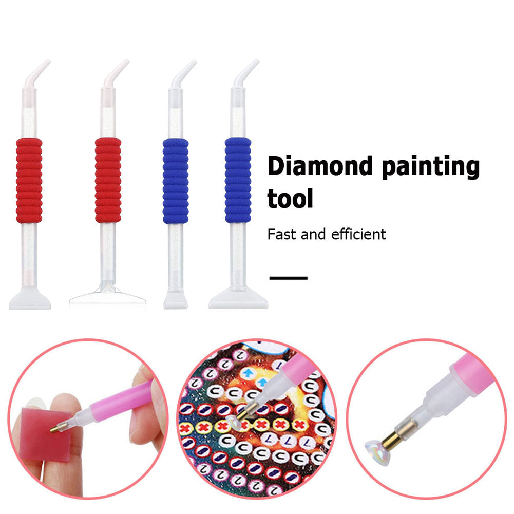 5D DIY Diamond Painting Multi Head Point Drill Pen Rhinestones Craft Tools