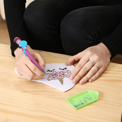 DIY Diamond Painting Doll Pencil Pen Square Round Stone Drill Point Tool