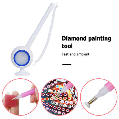 Diamond Painting Drawing Pens LED Lighting Point Drill Pen for DIY Craft
