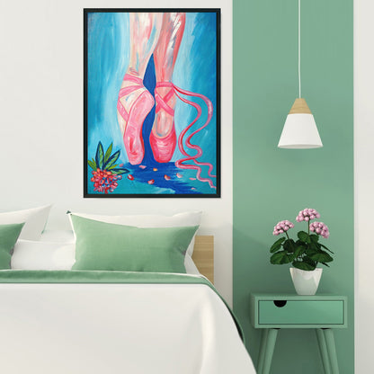 Ballet Dancing - Full Round Drill Diamond Painting 30*40CM