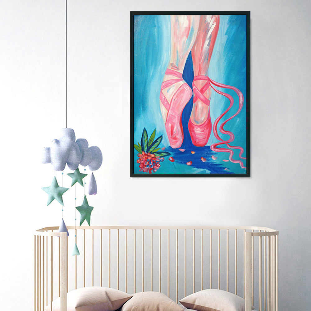 Ballet Dancing - Full Round Drill Diamond Painting 30*40CM