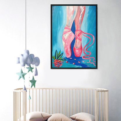 Ballet Dancing - Full Round Drill Diamond Painting 30*40CM