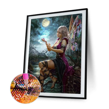 Fairy Under - Full Round Drill Diamond Painting 30*40CM