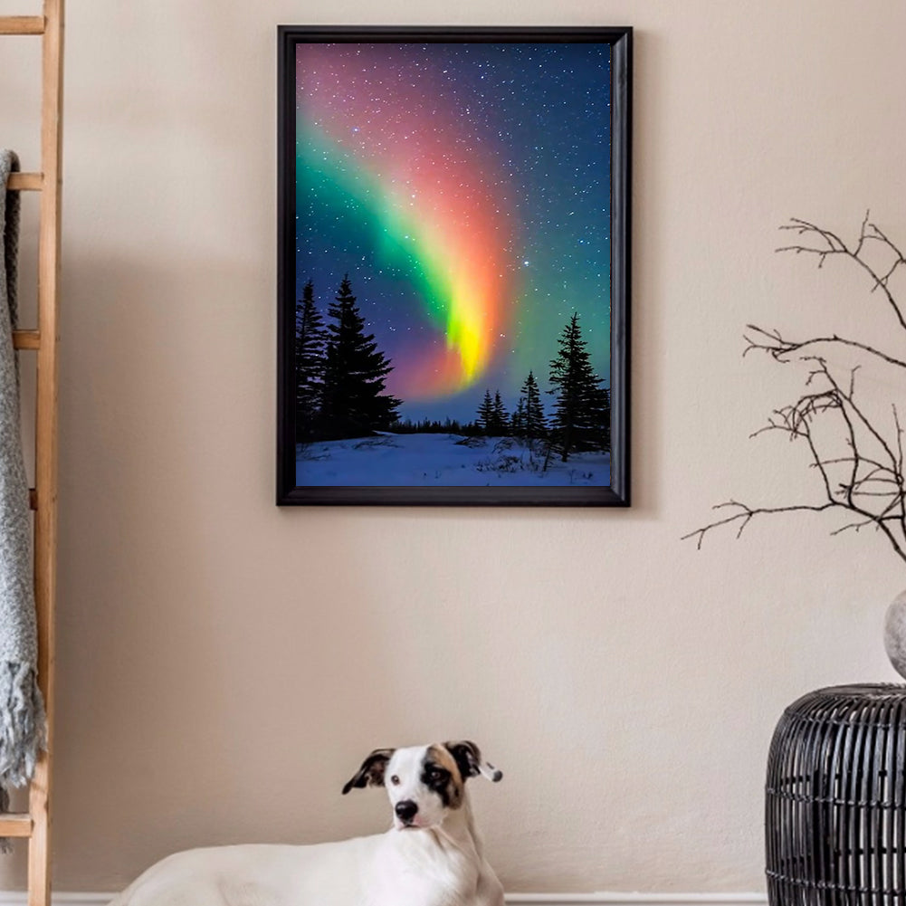 Aurora - Full Round Drill Diamond Painting 30*40CM