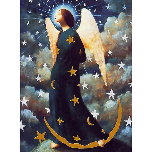 Star Angel - Full Round Drill Diamond Painting 35*45CM