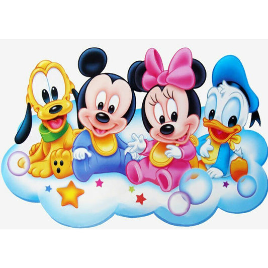 Mouse Duck - Full Round Drill Diamond Painting 40*30CM