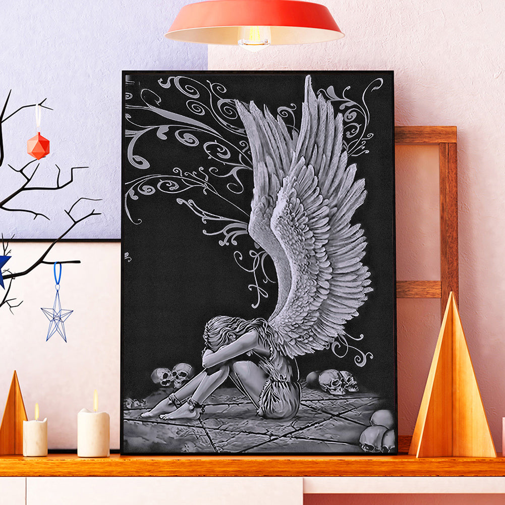 Angel - Full Round Drill Diamond Painting 40*60CM