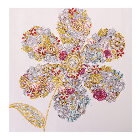 Flowers - Special Shaped Drill Diamond Paintng 35*35CM