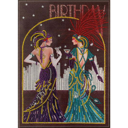 Lady - Special Shaped Drill Diamond Paintng 30*40CM