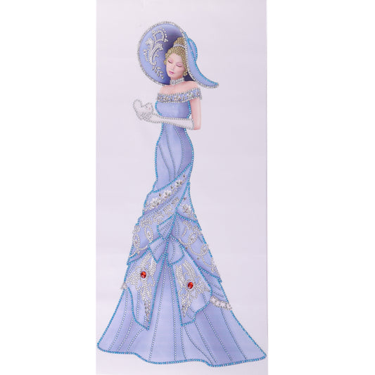 Lady - Special Shaped Drill Diamond Paintng 30*60CM