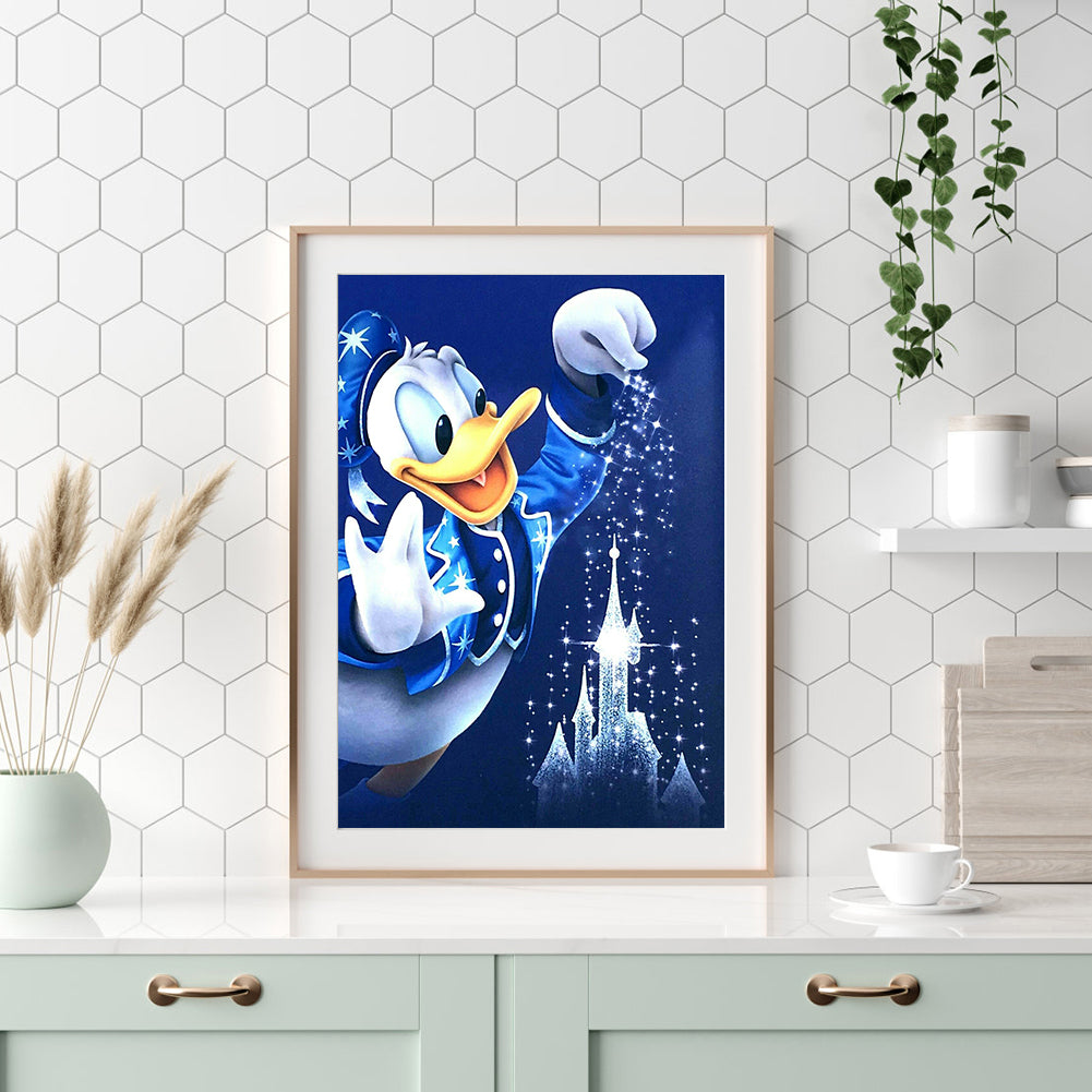 Cartoon Duck - Full Round Drill Diamond Painting 30*40CM