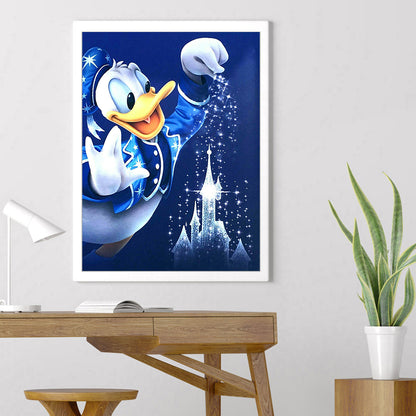 Cartoon Duck - Full Round Drill Diamond Painting 30*40CM