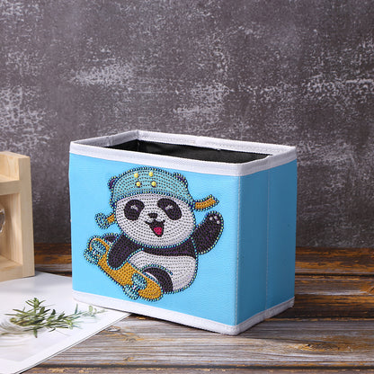 DIY Diamond Painting Folding Storage Box Home Craft Art Kit Organizer Case