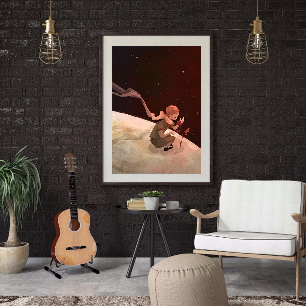 Cartoon Prince - Full Round Drill Diamond Painting 30*40CM