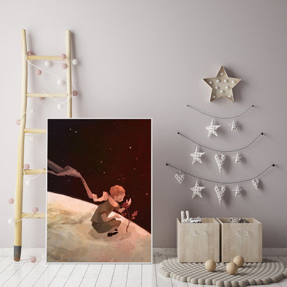 Cartoon Prince - Full Round Drill Diamond Painting 30*40CM