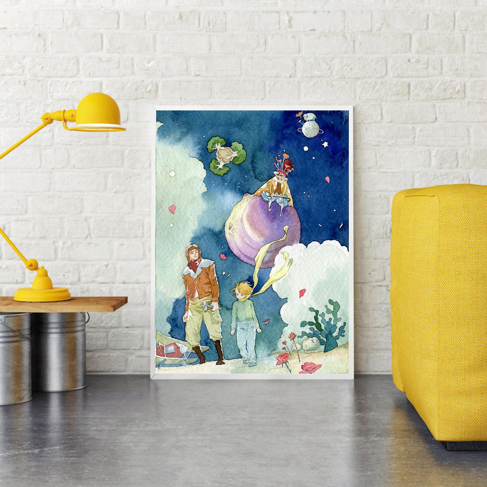 Cartoon Prince - Full Round Drill Diamond Painting 30*40CM