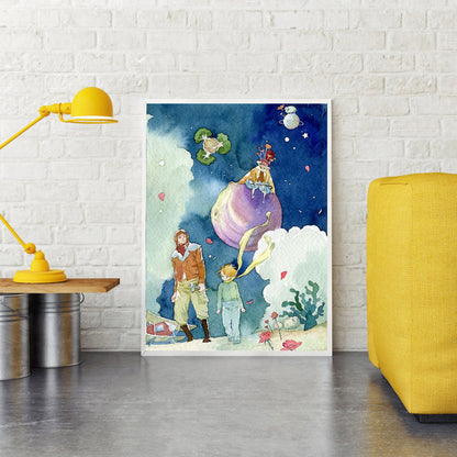 Cartoon Prince - Full Round Drill Diamond Painting 30*40CM