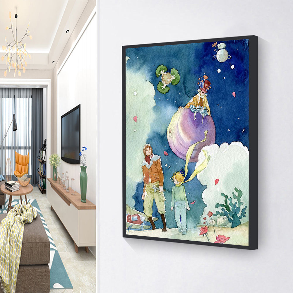 Cartoon Prince - Full Round Drill Diamond Painting 30*40CM
