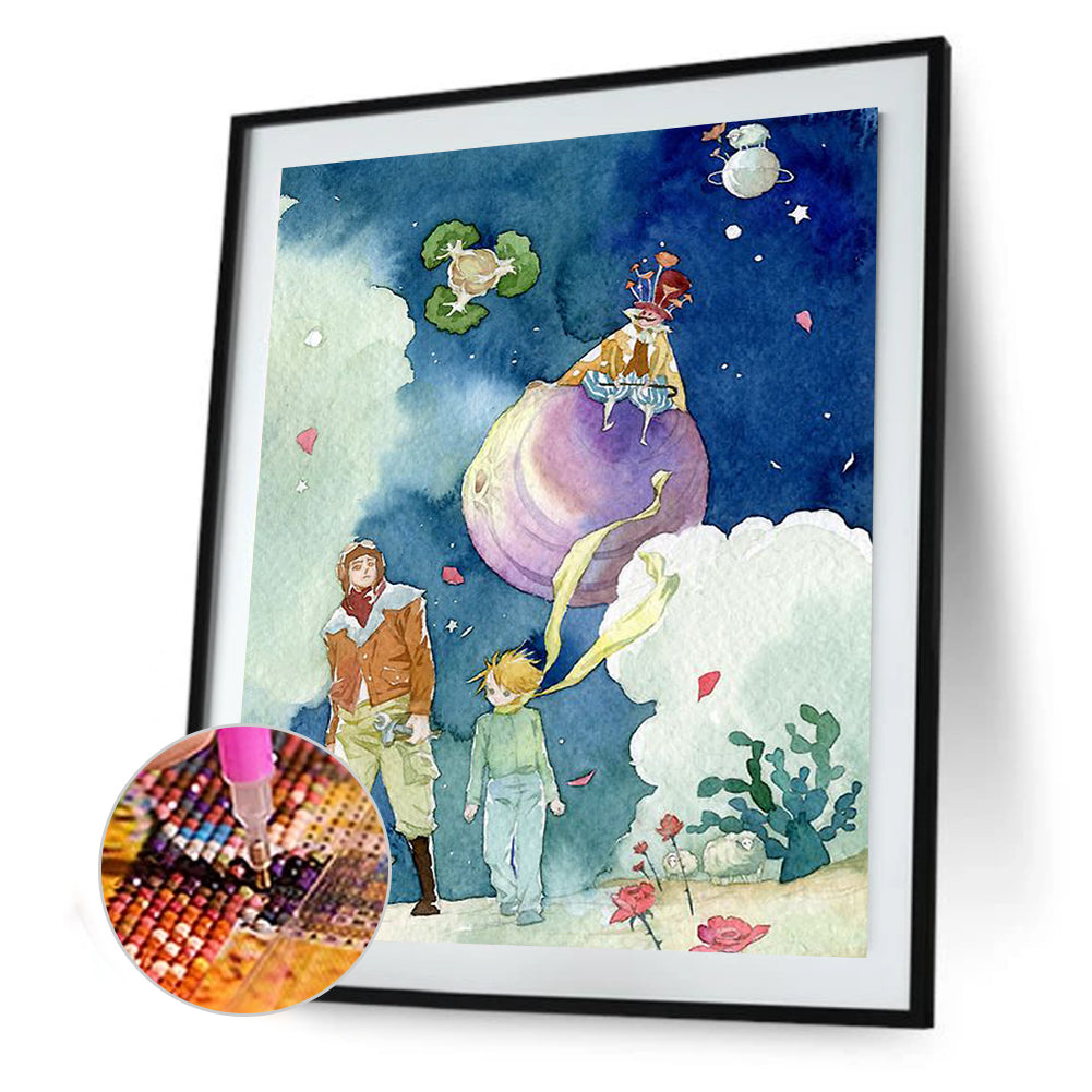 Cartoon Prince - Full Round Drill Diamond Painting 30*40CM