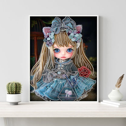 Doll - Special Shaped Drill Diamond Paintng 30*40CM