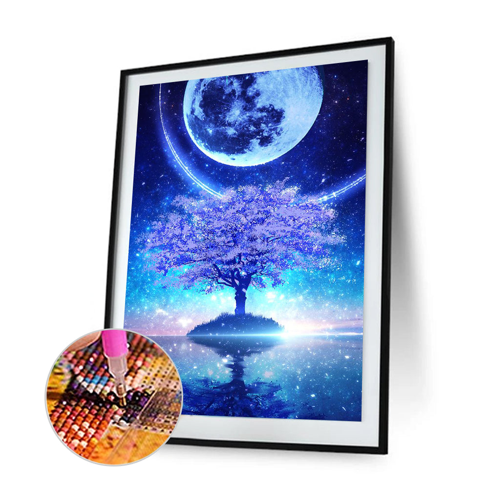 Star - Full Round Drill Diamond Painting 40*50CM