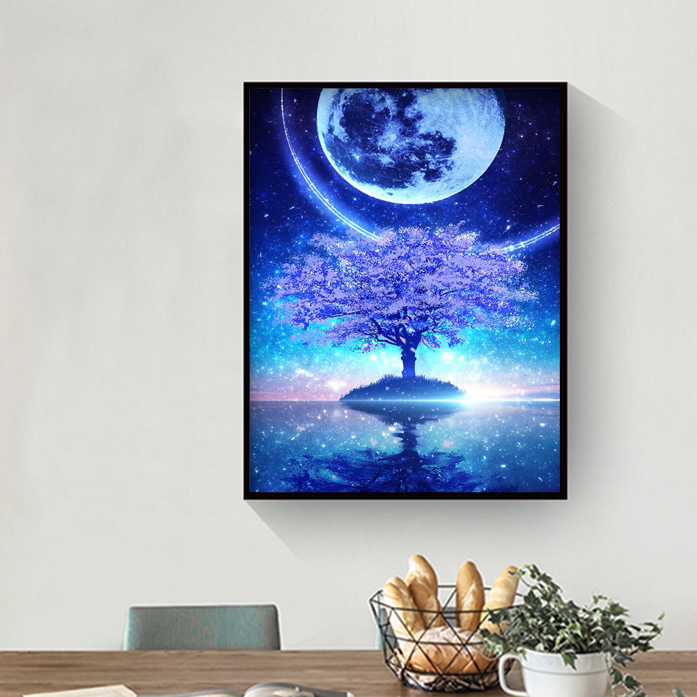 Star - Full Round Drill Diamond Painting 40*50CM