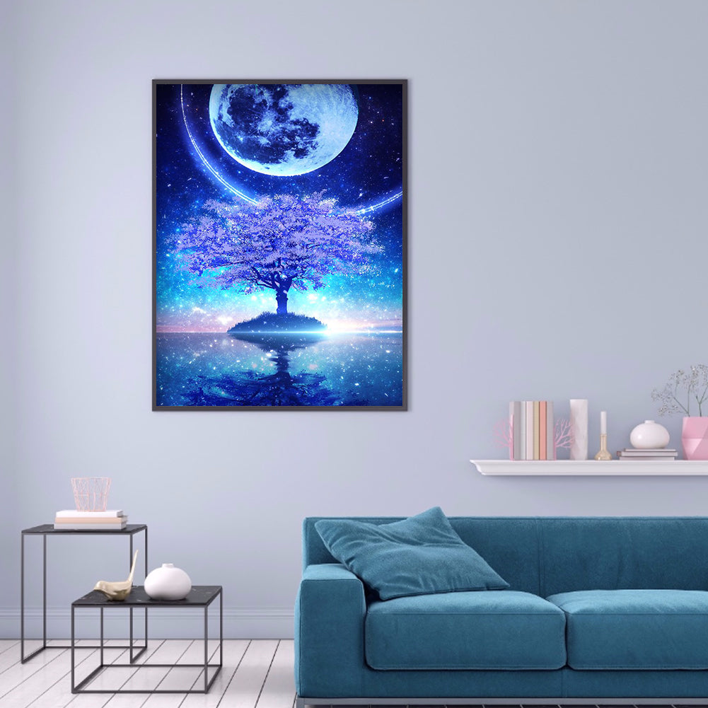 Star - Full Round Drill Diamond Painting 40*50CM