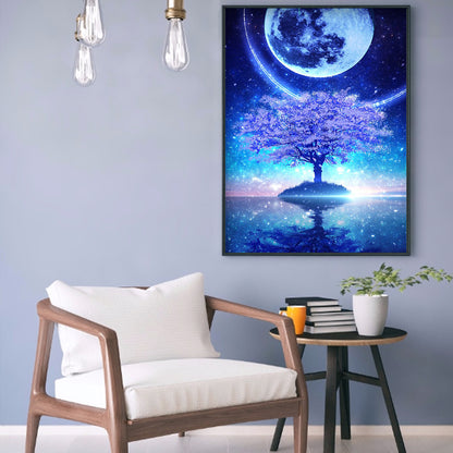 Star - Full Round Drill Diamond Painting 40*50CM