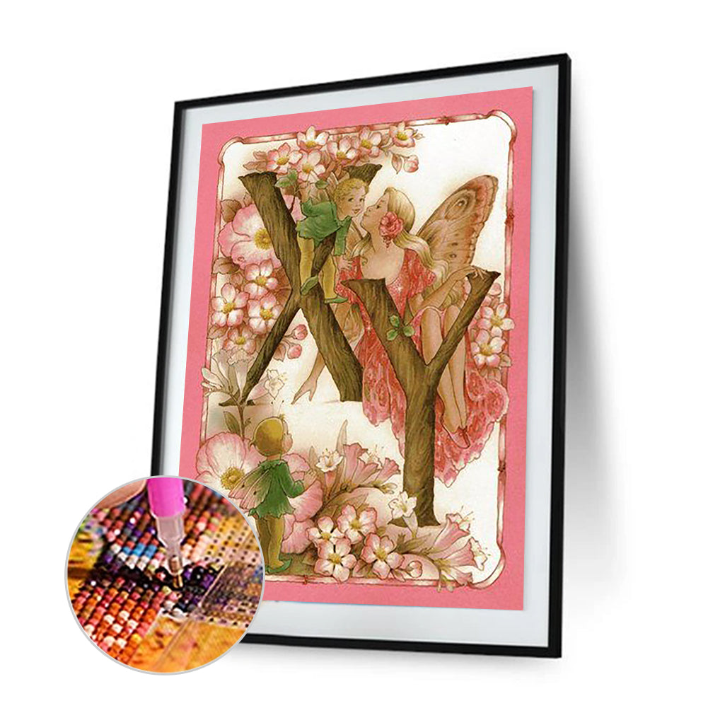 Butterfly Fairy - Special Shaped Drill Diamond Paintng 30*40CM