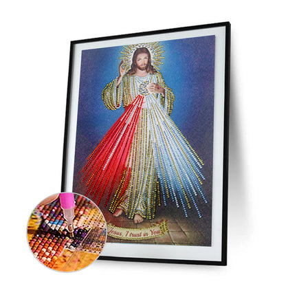Jesus - Special Shaped Drill Diamond Paintng 30*40CM