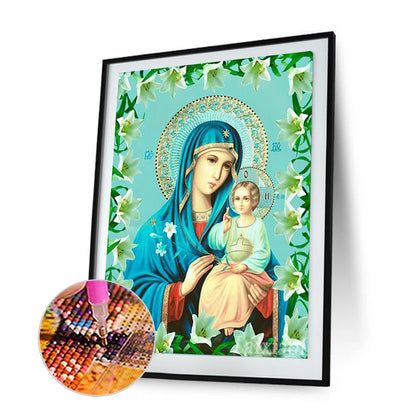 Religion Goddess - Special Shaped Drill Diamond Paintng 30*40CM