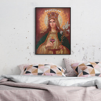 Religion Goddess - Special Shaped Drill Diamond Paintng 30*40CM