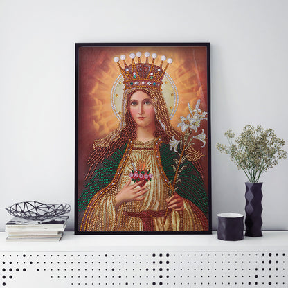 Religion Goddess - Special Shaped Drill Diamond Paintng 30*40CM