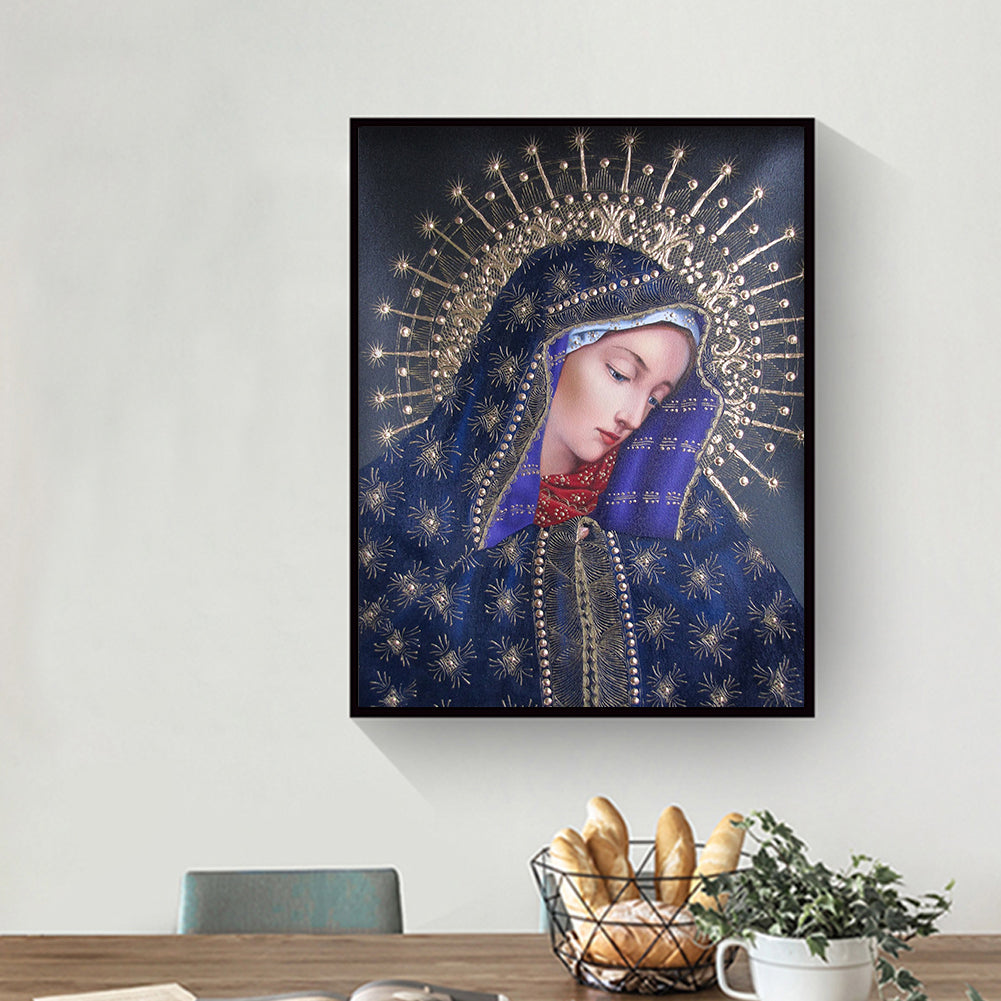 Religion Goddess - Special Shaped Drill Diamond Paintng 30*40CM