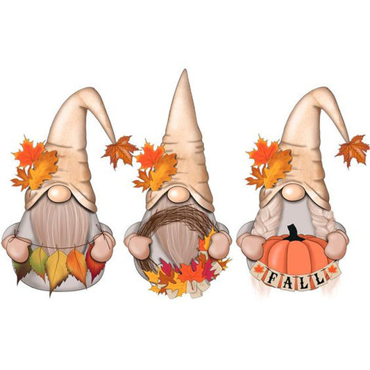 Gnome - 11CT Stamped Cross Stitch 45*30CM