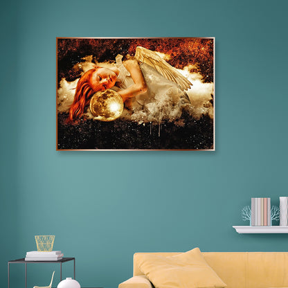 Little Angel - Full Round Drill Diamond Painting 40*30CM